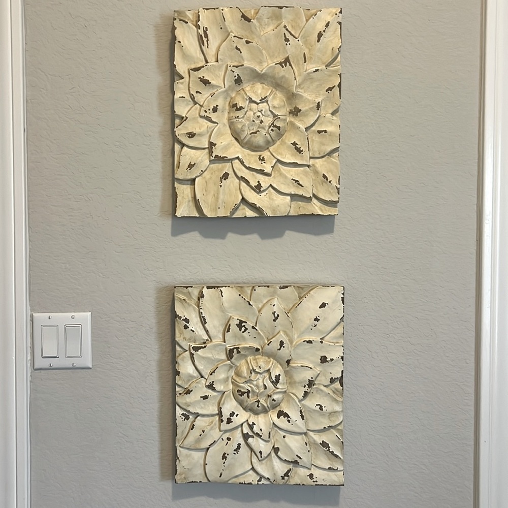 Anthropologie (Terrain) Wall Decor - 2 pieces